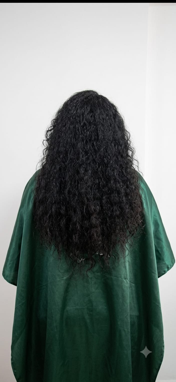 Puesta de extensión de cabello realizada en Shekinah